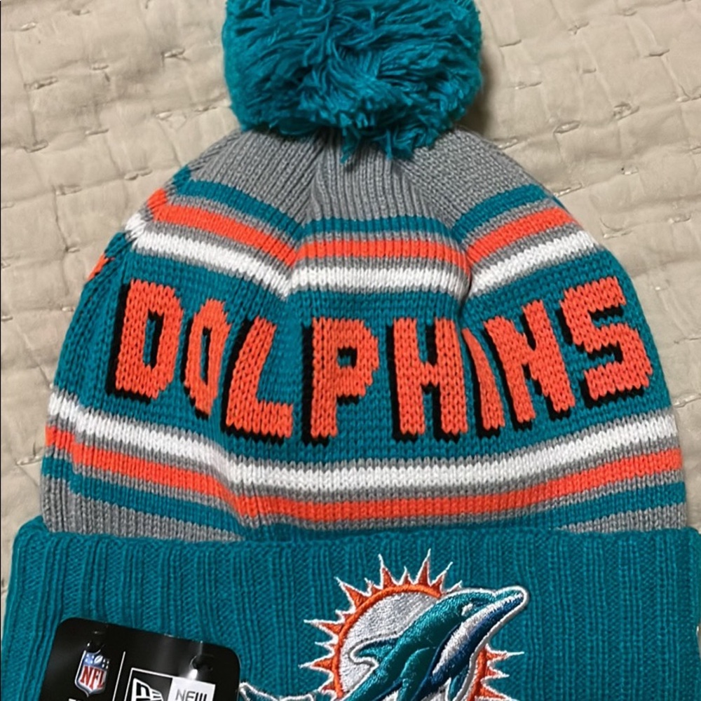 Dolphins beanie (Youth size and brand New)